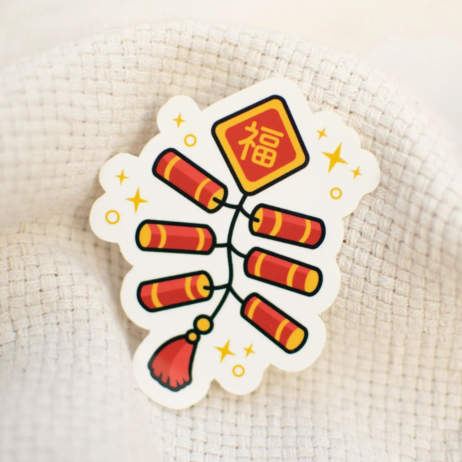 Chinese New Year Vinyl Sticker Set