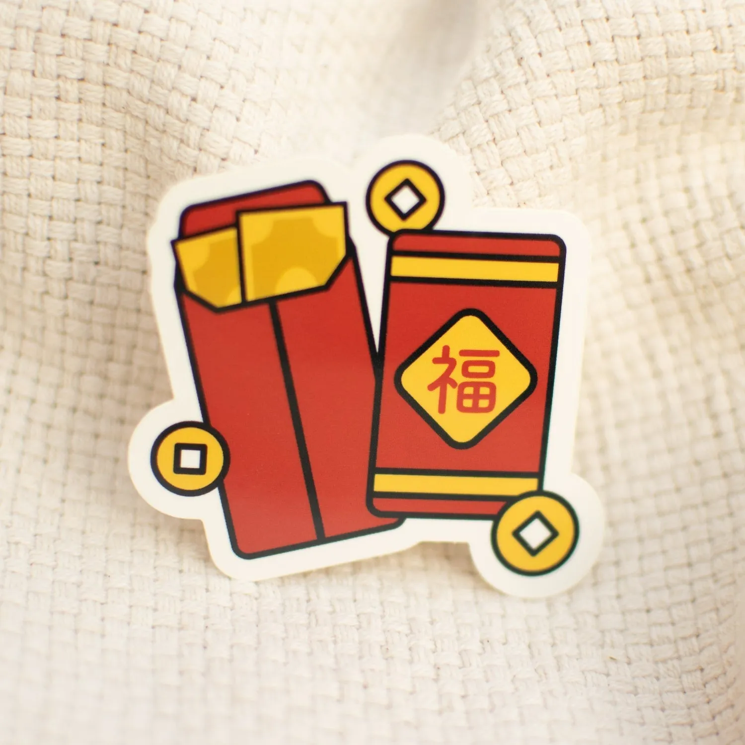 Chinese New Year Vinyl Sticker Set