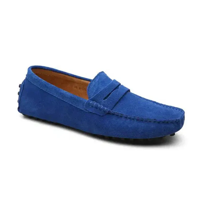 Columbus | Suede Driver Loafers