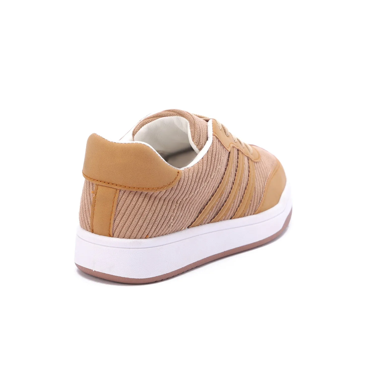 Corduroy Retro Sneakers-Cafe
