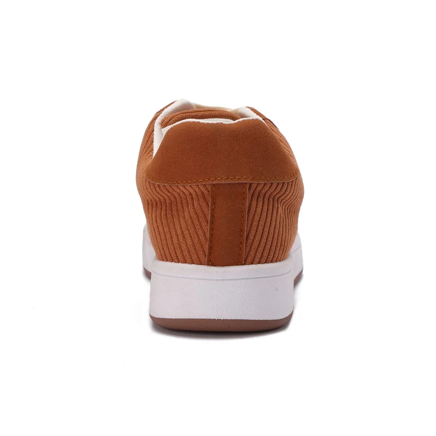 Corduroy Retro Sneakers-Camel