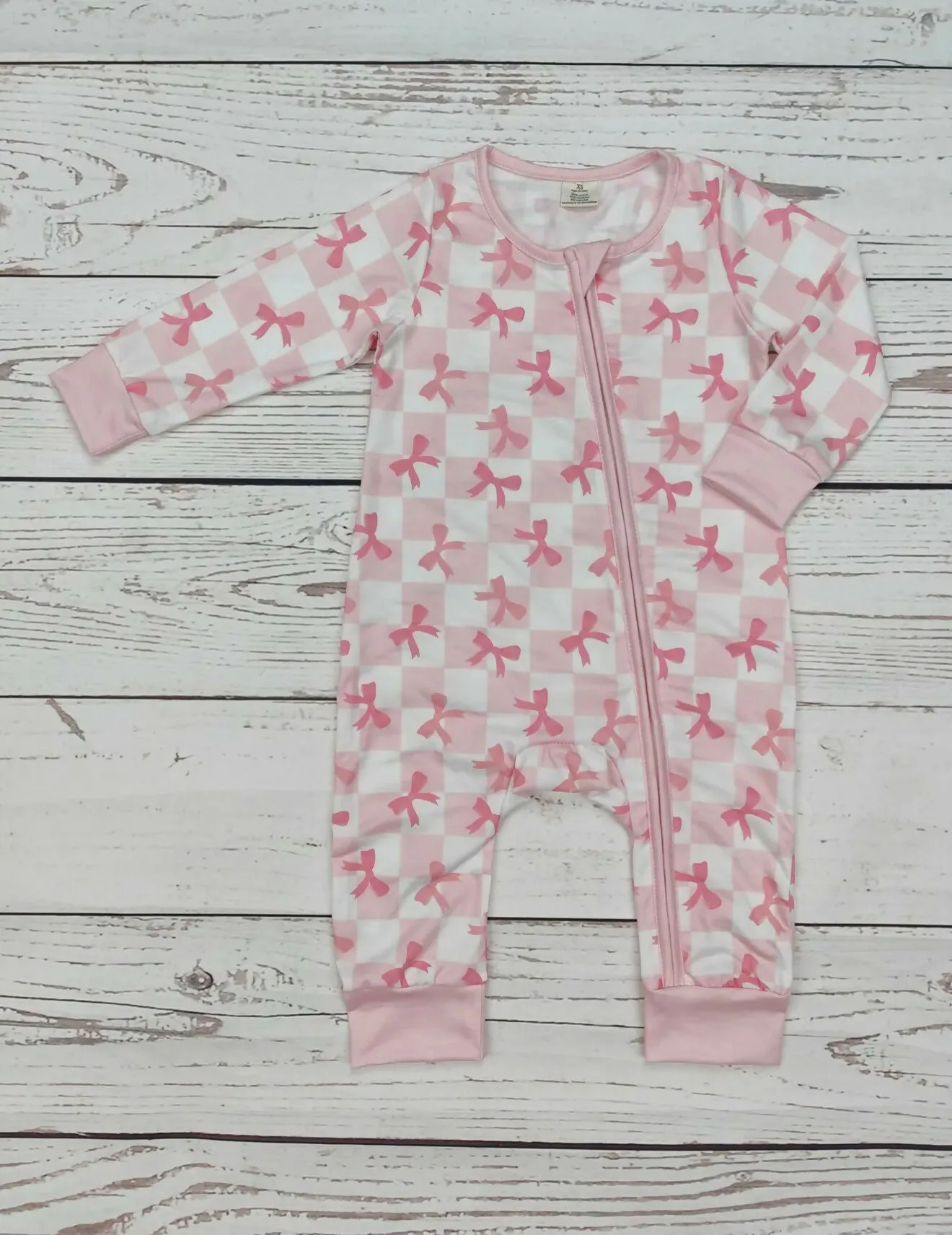 Fancy Bow Zipper Sleeper