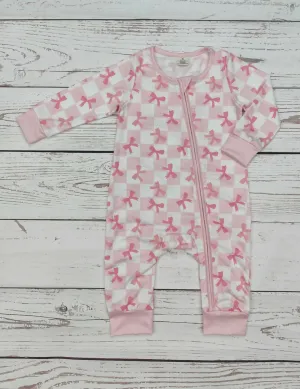 Fancy Bow Zipper Sleeper