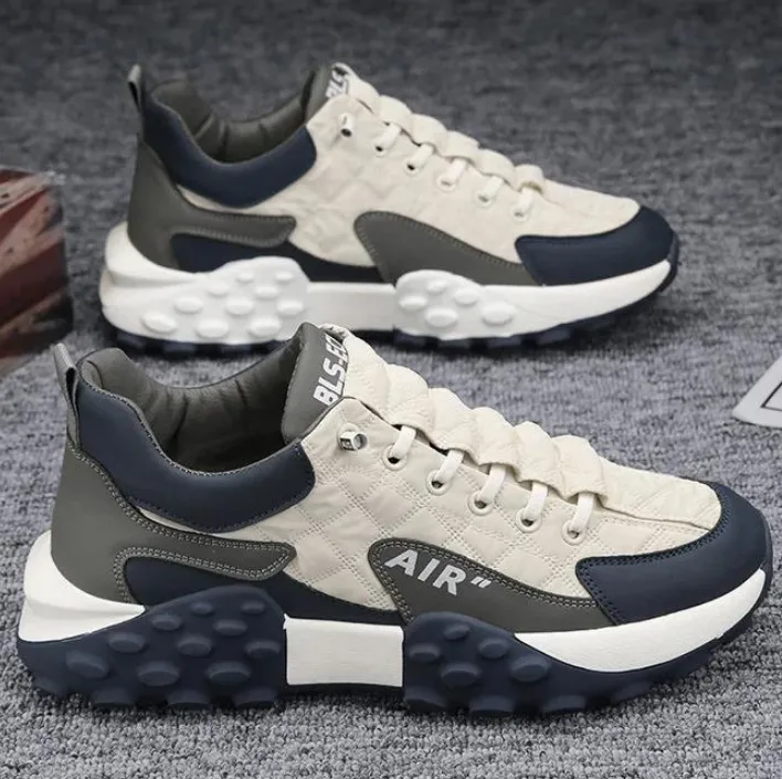 Men's Casual Shoes- Thick Base Sneakers