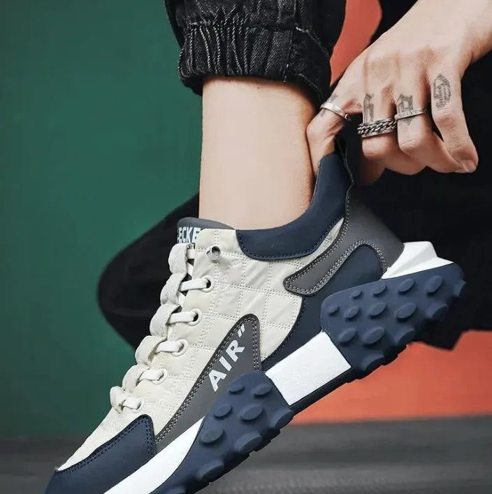 Men's Casual Shoes- Thick Base Sneakers