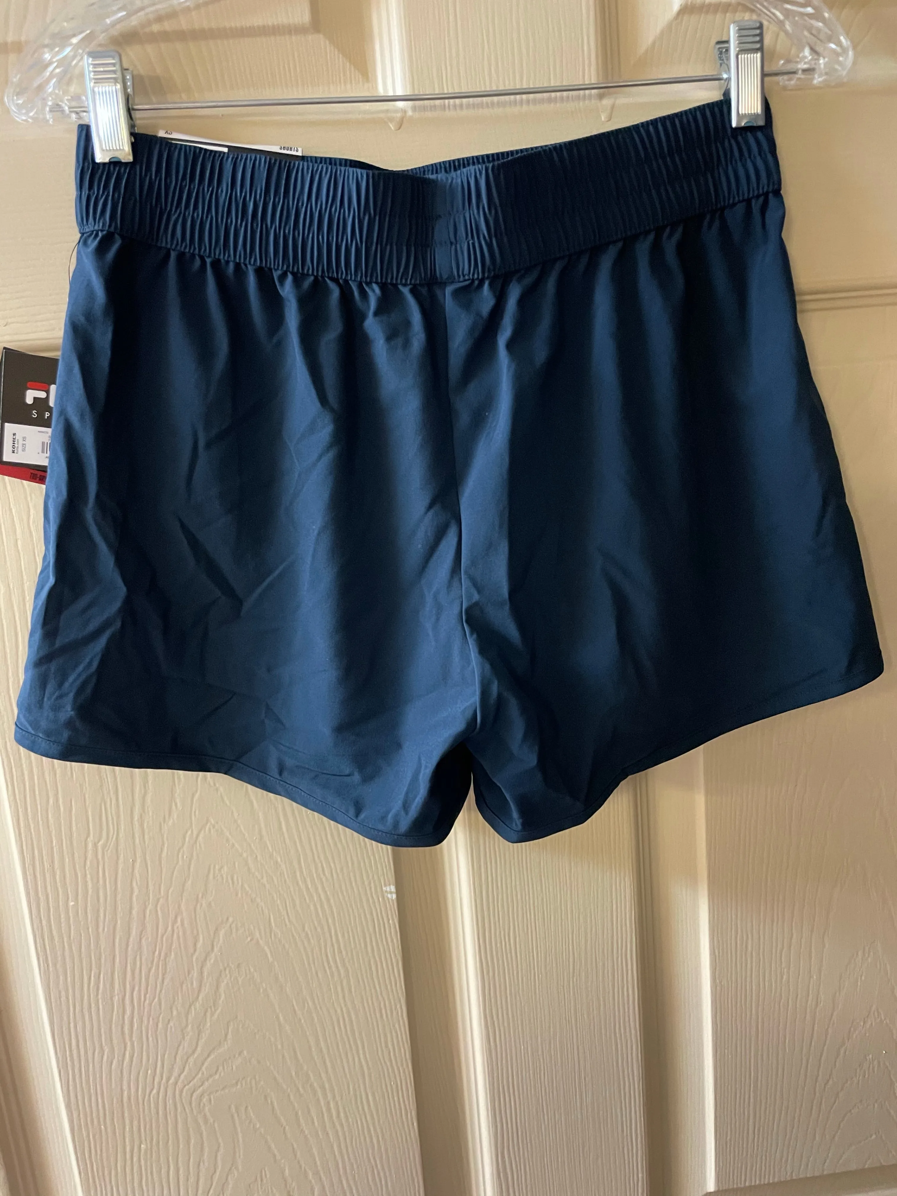 NEW Womens Juniors FILA Sport Black Running Mid Rise Shorts XSmall 28 in Waist