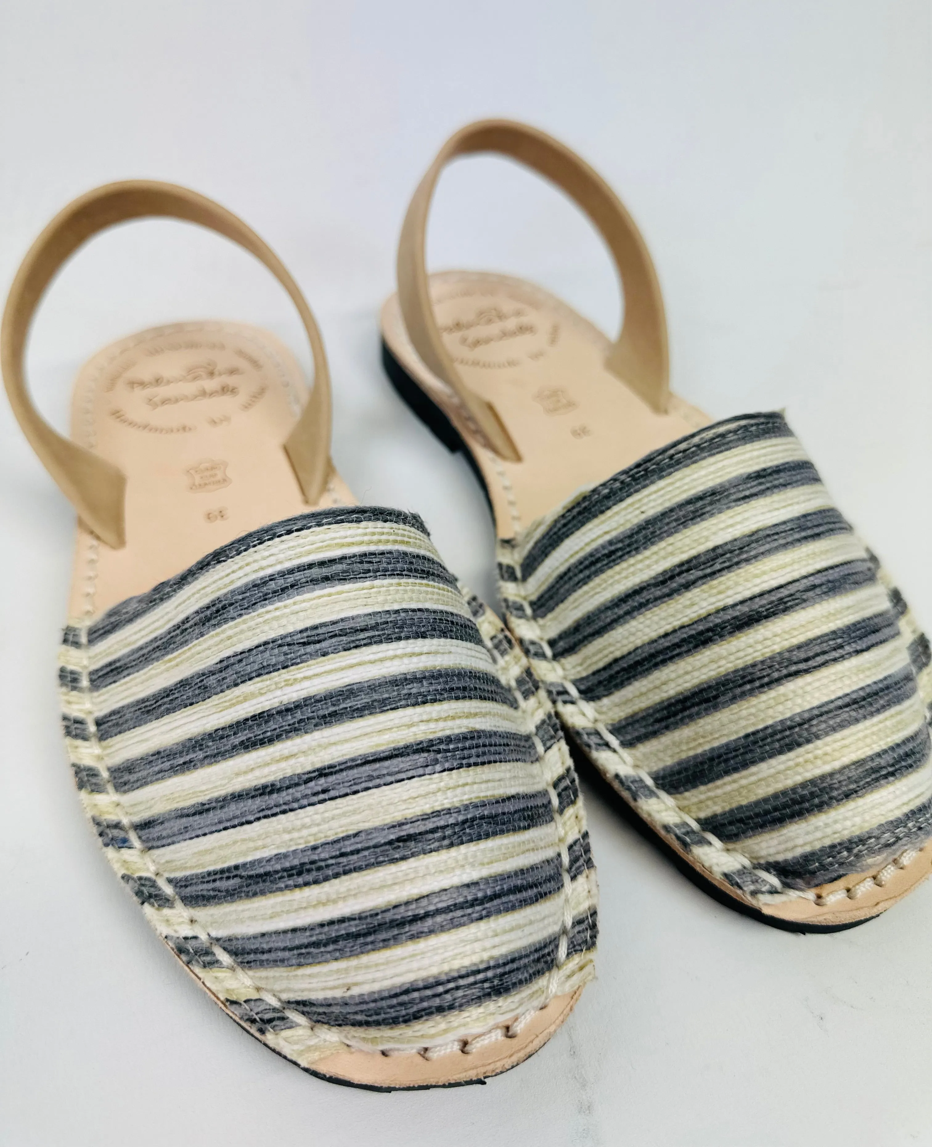 Riviera Striped Avarcas